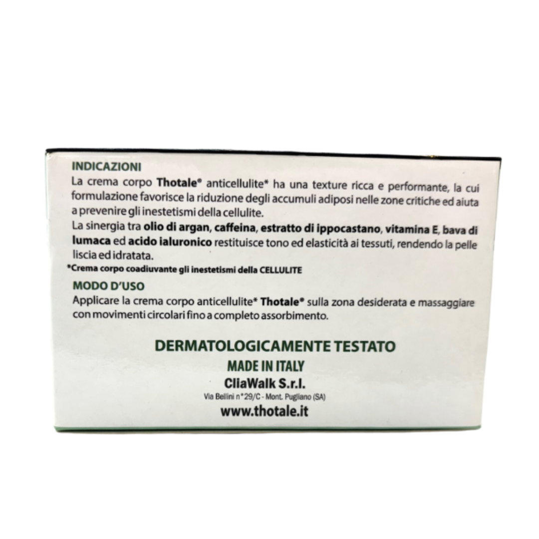 Thotale Crema Anticellulite Bava Di Lumaca