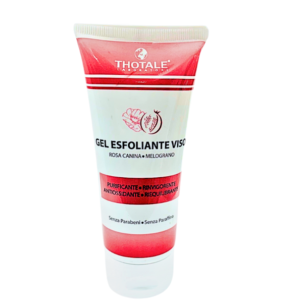 Thotale Gel Esfoliante Viso Rosa Canina e Melograno