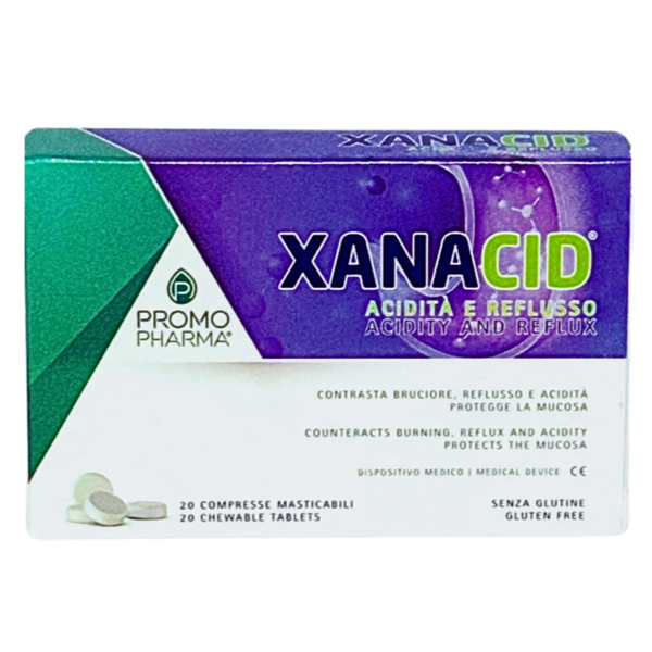 Xanacid®20 Compresse Masticabili Promopharma