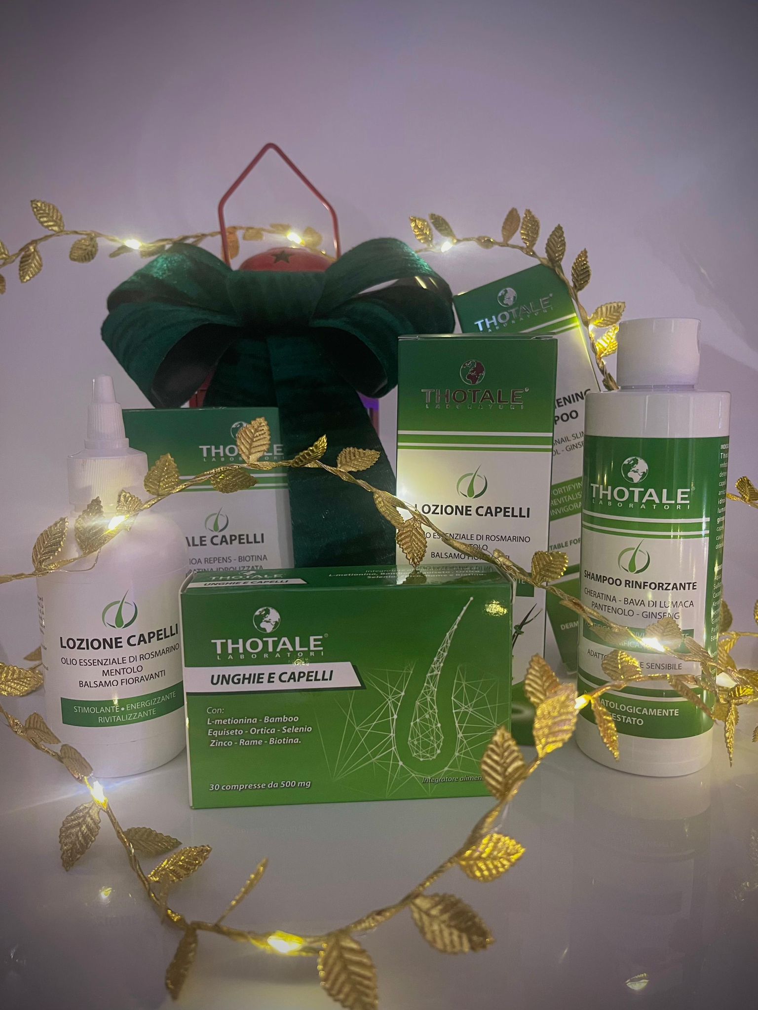 box natalizia per la cura dei tuoi capelli