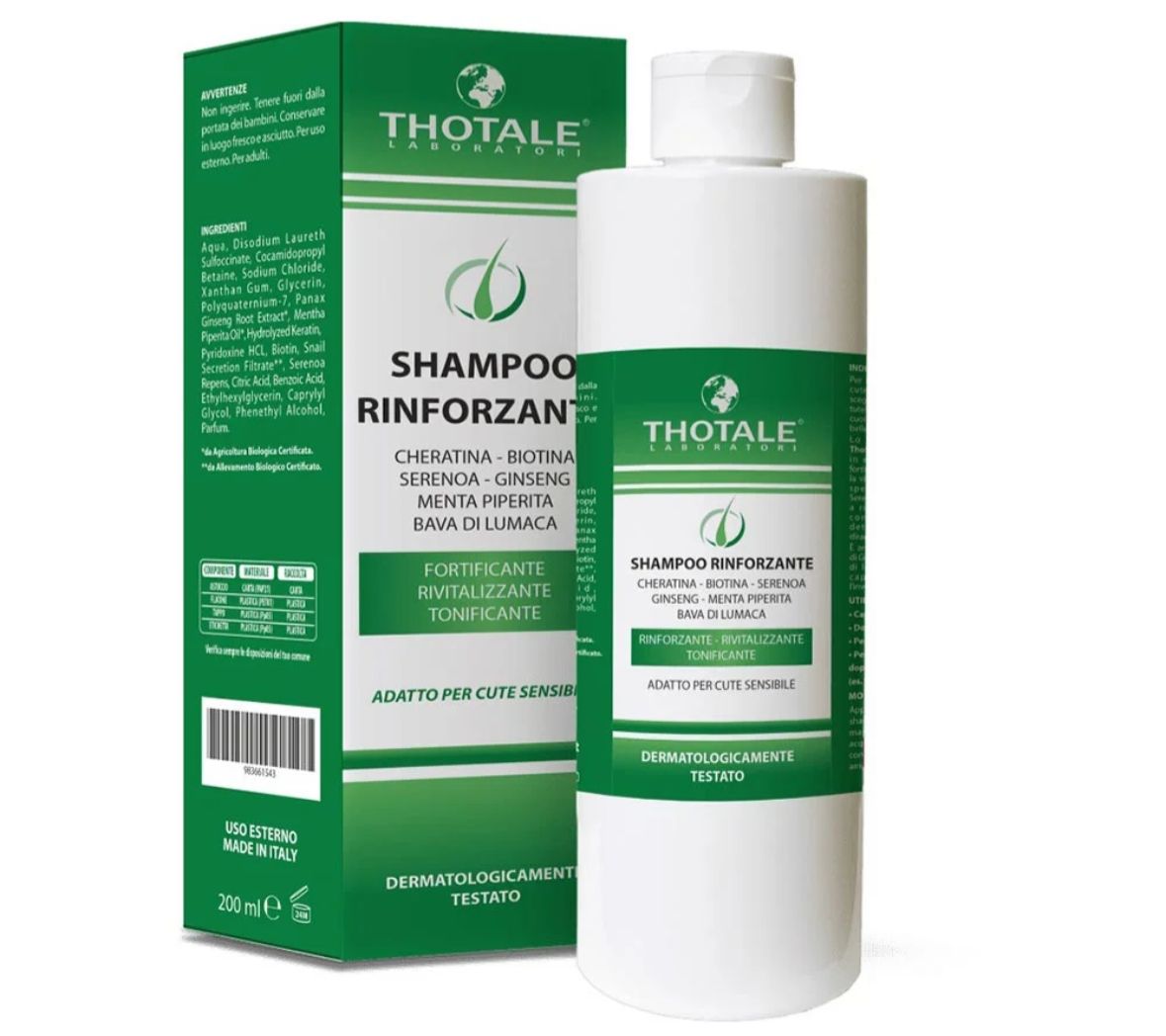 THOTALE SHAMPOO RINFORZANTE