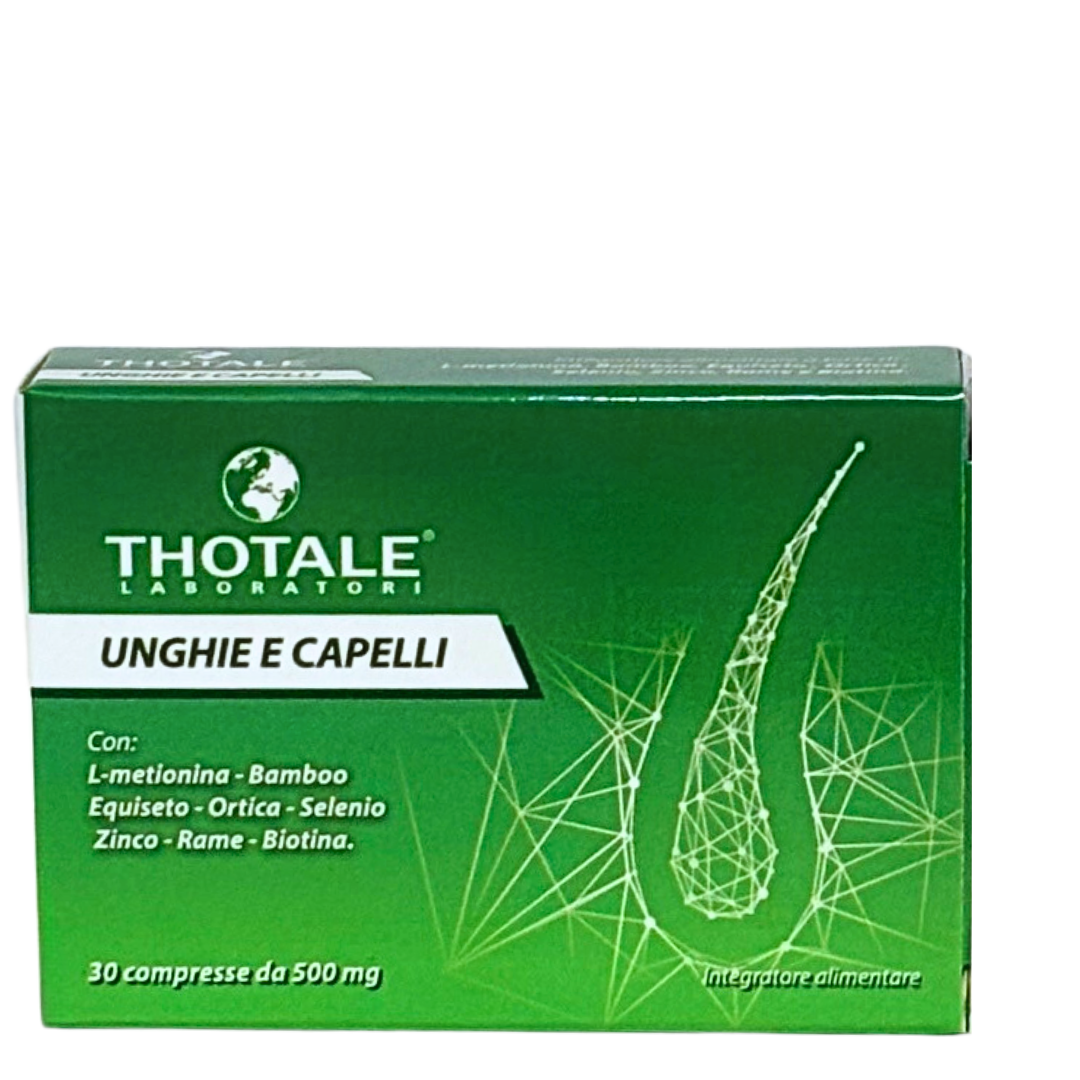 Thotale unghie e capelli compresse