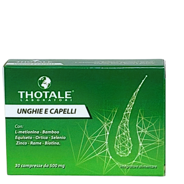 Thotale unghie e capelli compresse